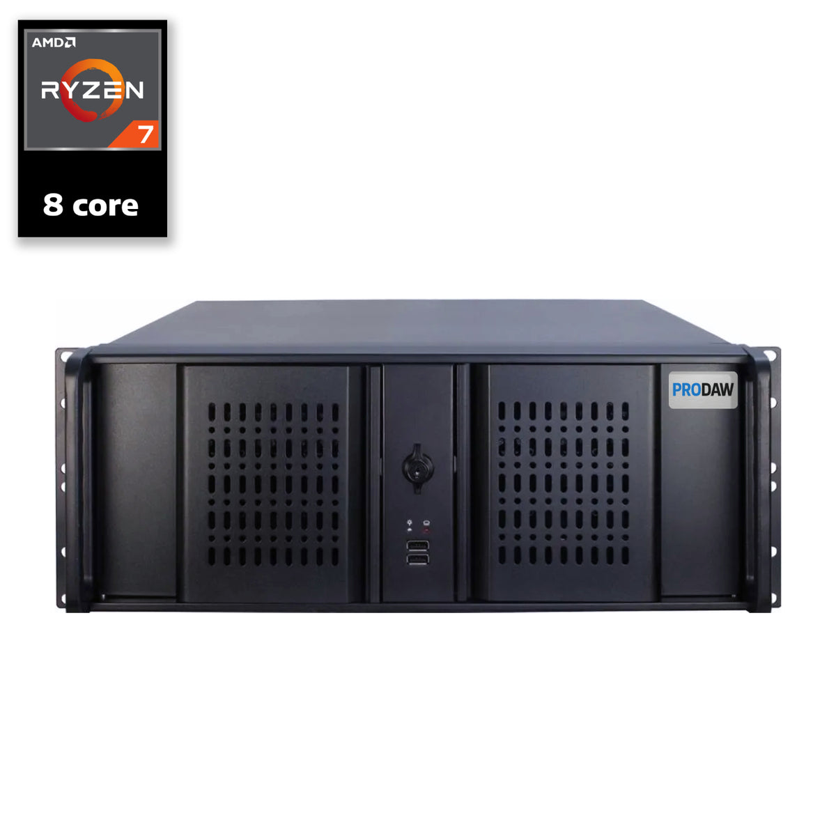 Resolume Rack Prodaw Rack Mediaserver | voor Pixera & Resolume – PRODAW